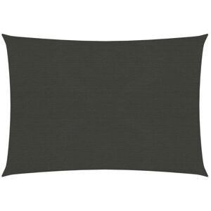 Helloshop26 - Vela de sombra 160 g/m² 3,5 x 4,5 m antracita - Vela de sombra Helloshop26 - Vela de sombra 160 g/m² 3,5 x 4,5 m antracita - Vela de sombra