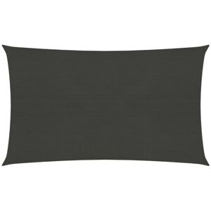 Helloshop26 - Voile d'ombrage protection UV 160 G/M² HDPE 3x6m Anthracite - Voile d'ombrage - Publicité Helloshop26 - Voile d'ombrage protection UV 160 G/M² HDPE 3x6m Anthracite - Voile d'ombrage - Publicité