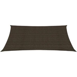 HELLOSHOP26 - Vela de sombra 160 g/m² - Marrón - Shade sail HELLOSHOP26 - Vela de sombra 160 g/m² - Marrón - Shade sail