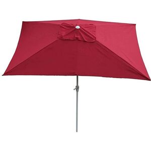 DÉCOSHOP26 - Parasol de jardin - Rectangulaire 2x3m Protection UV Aluminium - Publicité DÉCOSHOP26 - Parasol de jardin - Rectangulaire 2x3m Protection UV Aluminium - Publicité