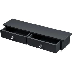 HELLOSHOP26 Estantería de pared con 2 cajones - Almacenamiento moderno MDF HELLOSHOP26 Estantería de pared con 2 cajones - Almacenamiento moderno MDF