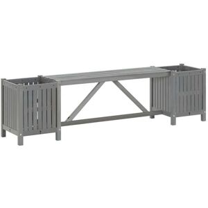 Banco de Jardín con Maceteros - Muebles de Exterior Banco de Jardín con Maceteros - Muebles de Exterior