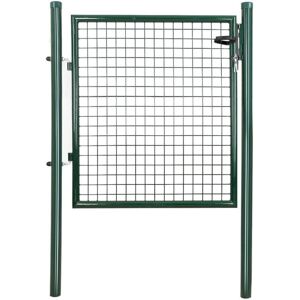 HELLOSHOP26 - Cancela de malla huerto galvanizada - 106x6x150 HELLOSHOP26 - Cancela de malla huerto galvanizada - 106x6x150
