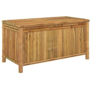 HELLOSHOP26 Caja de almacenaje de bambú - 110x52x55 cm - Caja de jardín HELLOSHOP26 Caja de almacenaje de bambú - 110x52x55 cm - Caja de jardín