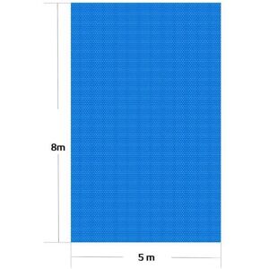 HelloShop26 - Lona de burbujas 5x8 m - azul - PE - Cubierta de piscina HelloShop26 - Lona de burbujas 5x8 m - azul - PE - Cubierta de piscina