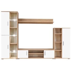 Helloshop26 Mueble de Pared para TV con Luz LED - Diseño Moderno Helloshop26 Mueble de Pared para TV con Luz LED - Diseño Moderno