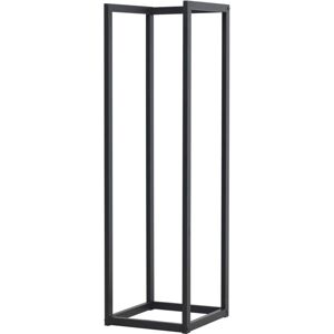 HELLOSHOP26 - 35x35 - Negro - 120 cm - Estante leña HELLOSHOP26 - 35x35 - Negro - 120 cm - Estante leña