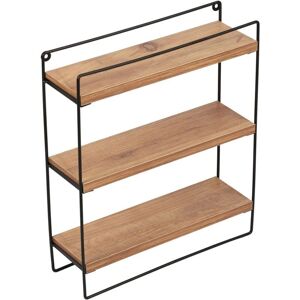 Helloshop26 - Skovbo Estante de pared - 3 niveles - 43x37.5x11 cm Helloshop26 - Skovbo Estante de pared - 3 niveles - 43x37.5x11 cm