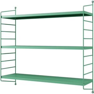 Helloshop26 - Estante modular 3 niveles 50x60x15 cm - verde pastel mate - acero - Shelf Helloshop26 - Estante modular 3 niveles 50x60x15 cm - verde pastel mate - acero - Shelf