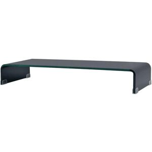 MOBIKASA Buffet TV - Support en Verre Moderne 90cm - Publicité MOBIKASA Buffet TV - Support en Verre Moderne 90cm - Publicité