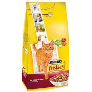Purina Friskies Croquettes Sèches Vitalité + Adulte Bœuf, Poulet & Légumes 2000g - Publicité Purina Friskies Croquettes Sèches Vitalité + Adulte Bœuf, Poulet & Légumes 2000g - Publicité