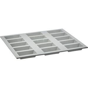 De Buyer Grijze Siliconen Mini Financier Vorm - Mini Financier Vorm De Buyer Grijze Siliconen Mini Financier Vorm - Mini Financier Vorm