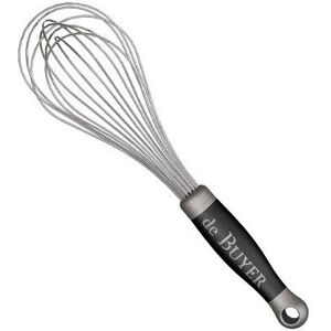 De Buyer 2610.25 Fouet Professionnel - Acier inoxydable noir - Fouet De Buyer 2610.25 Fouet Professionnel - Acier inoxydable noir - Fouet