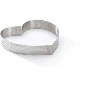 de Buyer 3099.51 Bakvorm - Hartvormige taartring, Roestvrij staal, 8-18cm, 2cm hoog - Bakvorm de Buyer 3099.51 Bakvorm - Hartvormige taartring, Roestvrij staal, 8-18cm, 2cm hoog - Bakvorm