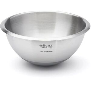 De Buyer Mixing Bowl - 3373.20 Stackable - Mixing Bowl - Stainless Steel De Buyer Mixing Bowl - 3373.20 Stackable - Mixing Bowl - Stainless Steel