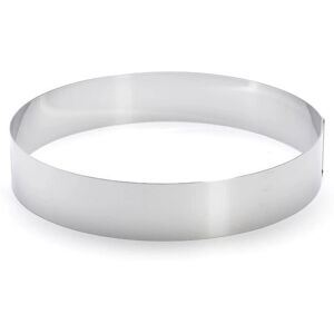 de Buyer 3989.24 Moule à pâtisserie - 24cm - Acier inoxydable flexible - Publicité de Buyer 3989.24 Moule à pâtisserie - 24cm - Acier inoxydable flexible - Publicité