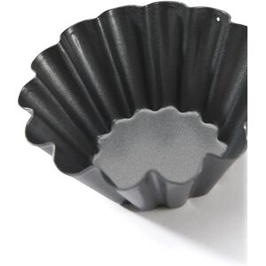 De Buyer Mini Briochevorm - Antiaanbaklaag Staal - 10cm - Bakvorm De Buyer Mini Briochevorm - Antiaanbaklaag Staal - 10cm - Bakvorm