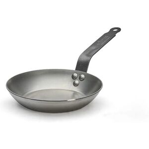 de Buyer 5110.20 Poêle en Acier - 20cm, Acier au Carbone, Gris - Polyvalent de Buyer 5110.20 Poêle en Acier - 20cm, Acier au Carbone, Gris - Polyvalent