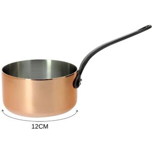 De Buyer Copper and Stainless Steel Saucepan - 12cm, 0.8L - Casserole De Buyer Copper and Stainless Steel Saucepan - 12cm, 0.8L - Casserole