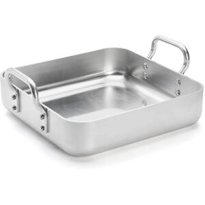 De Buyer - Roasting Pan - Aluminum, 30x30cm - Oven-Resistant De Buyer - Roasting Pan - Aluminum, 30x30cm - Oven-Resistant