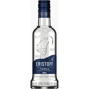 Eristoff Premium Wodka - Getreide, Kristallklar, 37,5% - 0,35l Eristoff Premium Wodka - Getreide, Kristallklar, 37,5% - 0,35l