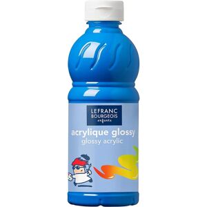 Lefranc & Bourgeois Cyan Acrylic Paint 500ml - Art/Craft Lefranc & Bourgeois Cyan Acrylic Paint 500ml - Art/Craft