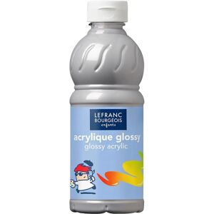 Pintura Acrílica Lefranc & Bourgeois - 500ml Plata Pintura Acrílica Lefranc & Bourgeois - 500ml Plata