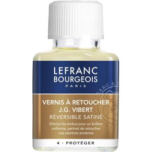 Lefranc Bourgeois - J.G.Vibert - 75 ml - Vernis de retouche - Publicité Lefranc Bourgeois - J.G.Vibert - 75 ml - Vernis de retouche - Publicité