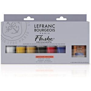 Lefranc Bourgeois Coffret Découverte Extra Fine - Peinture - Publicité Lefranc Bourgeois Coffret Découverte Extra Fine - Peinture - Publicité