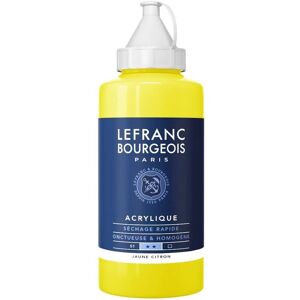 Peinture acrylique Lefranc Bourgeois - Jaune citron - Résistant à la lumière, 750ml - Publicité Peinture acrylique Lefranc Bourgeois - Jaune citron - Résistant à la lumière, 750ml - Publicité