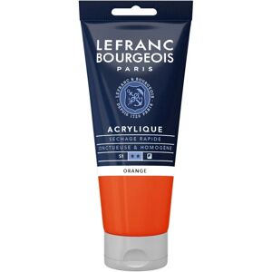 Lefranc Bourgeois Orange Series 1 201 Acrylic Paint Tube Lefranc Bourgeois Orange Series 1 201 Acrylic Paint Tube