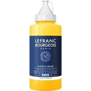 Acrylfärg Lefranc Bourgeois - Primär gul - Snabbtorkande, Ljusfast - 750ml Acrylfärg Lefranc Bourgeois - Primär gul - Snabbtorkande, Ljusfast - 750ml