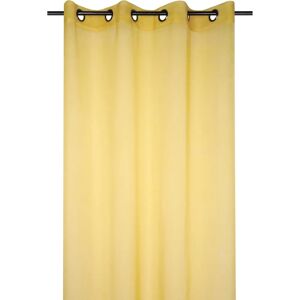 Żółta przezroczysta zasłona z poliestru LOVELY CASA R61697001VL - 135x260 cm Żółta przezroczysta zasłona z poliestru LOVELY CASA R61697001VL - 135x260 cm