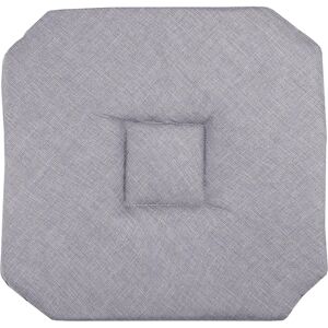 HOME MAISON Cojín de silla gris 40x40cm - Tipo de silla HOME MAISON Cojín de silla gris 40x40cm - Tipo de silla