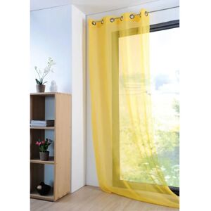 LOVELY CASA Monna Curtain - 140x280cm, Polyester, Yellow - Curtain LOVELY CASA Monna Curtain - 140x280cm, Polyester, Yellow - Curtain