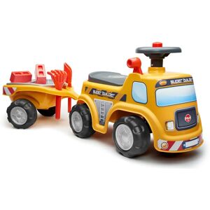 Falk Super Builder Construction Rig Jaune - Tricycle - Publicité Falk Super Builder Construction Rig Jaune - Tricycle - Publicité