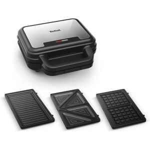 Tefal SW383D10 - Schwarz, Edelstahl - Sandwich Maker Tefal SW383D10 - Schwarz, Edelstahl - Sandwich Maker
