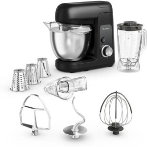 Moulinex Bake Partner QA522810 Konyhai robotgép - 1100 W, 4,6 L, Fekete Moulinex Bake Partner QA522810 Konyhai robotgép - 1100 W, 4,6 L, Fekete