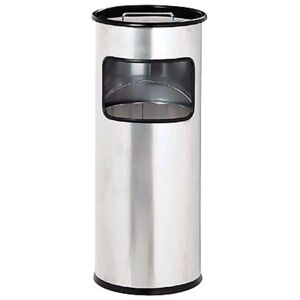 Rossignol Kipso Askfat-Behållare - 17,5L i borstat stål Rossignol Kipso Askfat-Behållare - 17,5L i borstat stål