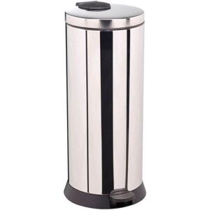 Poubelle à pédale en acier inoxydable Rossignol - 30L Poubelle à pédale en acier inoxydable Rossignol - 30L