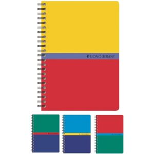 Carnet Conquerant A6 Couverture Recyclée Spiralé - Publicité Carnet Conquerant A6 Couverture Recyclée Spiralé - Publicité