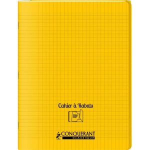 Conquerant 400104018 Cahier Jaune - 48 Feuilles, Seyès - Publicité Conquerant 400104018 Cahier Jaune - 48 Feuilles, Seyès - Publicité