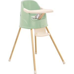 Chaise haute ThermoBaby Youpla Verte - Réglable & Sécurisée - Publicité Chaise haute ThermoBaby Youpla Verte - Réglable & Sécurisée - Publicité