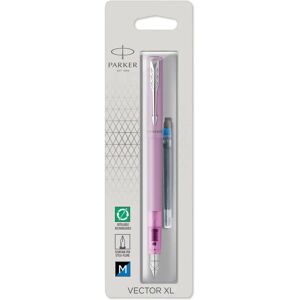 Parker Vector XL Stylo-Plume - Lilas, Moyenne Pointe - Publicité Parker Vector XL Stylo-Plume - Lilas, Moyenne Pointe - Publicité