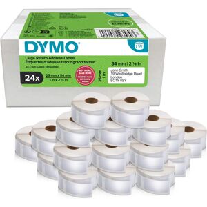 Dymo 2223589 White Printer Label - 54x25mm - 12000 Removable Labels Dymo 2223589 White Printer Label - 54x25mm - 12000 Removable Labels