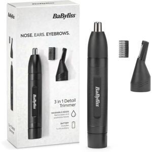 BaByliss E652E Black Trimmer - Nose & Ear Hair BaByliss E652E Black Trimmer - Nose & Ear Hair