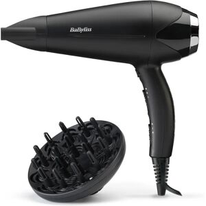 BaByliss D572DE Hårfön - Turbo Smooth - 2200W - Svart BaByliss D572DE Hårfön - Turbo Smooth - 2200W - Svart