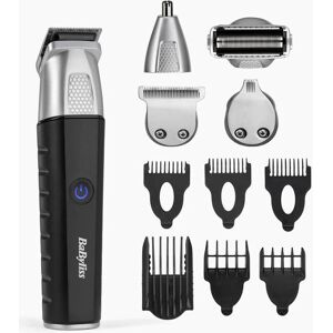 BaByliss Lithium Power 11 in 1 Multi-Trimmer Kabelloses Grooming-Kit mit Bart-, Körper-, Ohr- und Nasenhaarschneider Wasserdichte Geschenke für Männer Schwarz BaByliss Lithium Power 11 in 1 Multi-Trimmer Kabelloses Grooming-Kit mit Bart-, Körper-, Ohr- und Nasenhaarschneider Wasserdichte Geschenke für Männer Schwarz