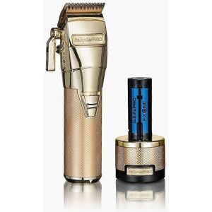 Babyliss Pro FXONE All Metal Hair Clipper - Digital Motor - Gold Babyliss Pro FXONE All Metal Hair Clipper - Digital Motor - Gold
