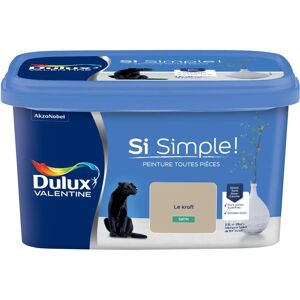 Dulux Valentine Le Kraft Peinture Satinée - Toutes Pièces - Décoration Intérieure - Publicité Dulux Valentine Le Kraft Peinture Satinée - Toutes Pièces - Décoration Intérieure - Publicité